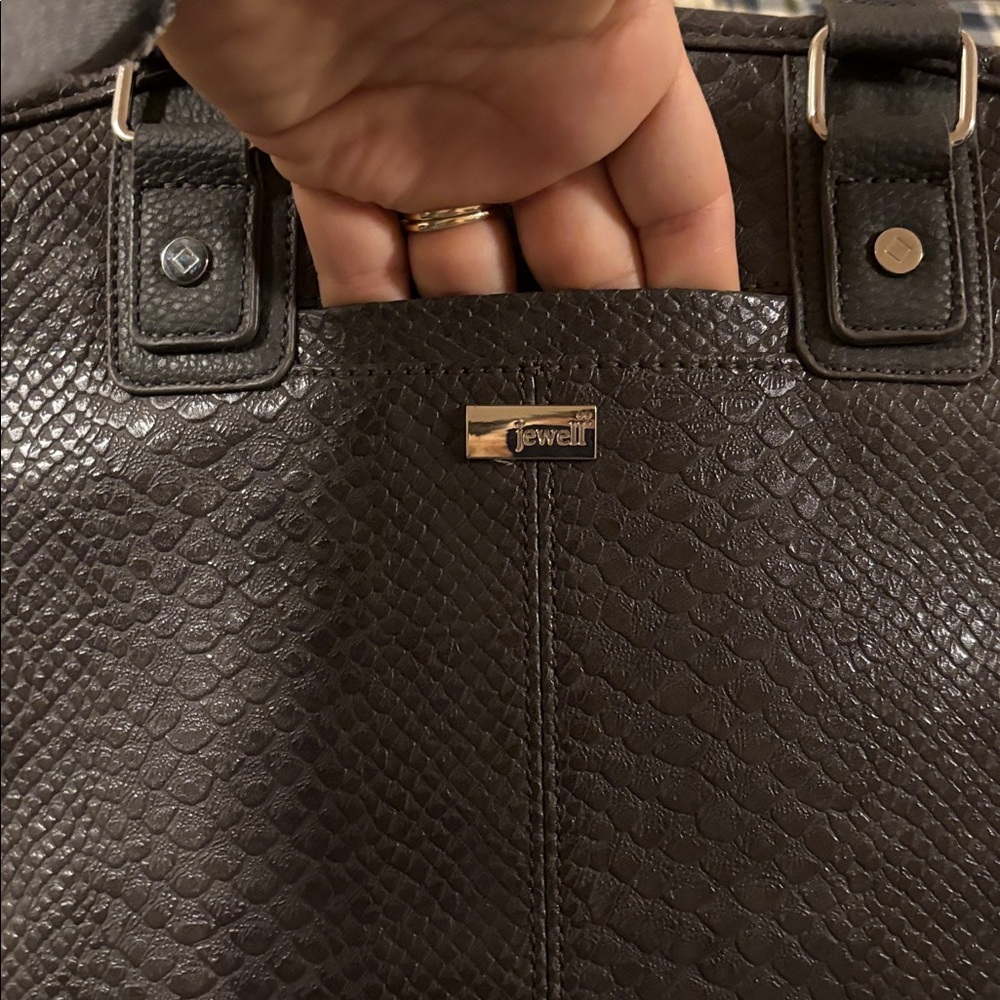 Thirty one grey Paris handbag with crossbody strap - Picture 2 of 7